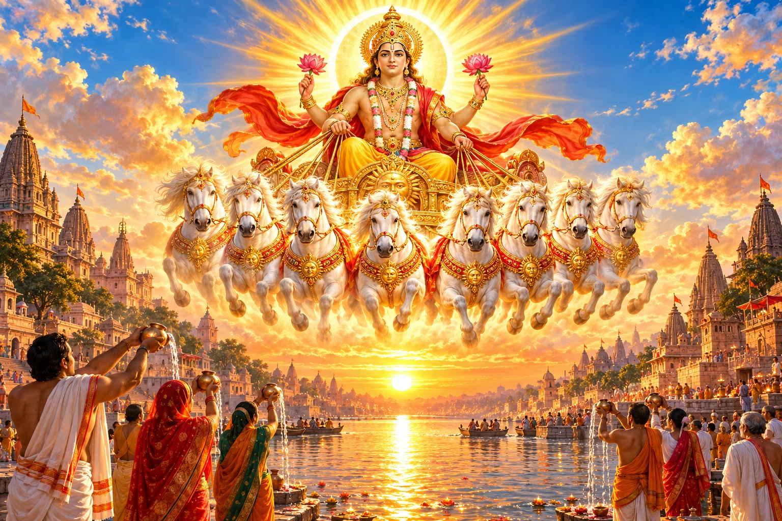 A devotional interpretation of Surya Mantra (Om Suryaya Namah) for Surya